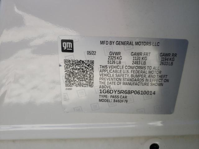 1G6DY5R68P0610014 Cadillac Ct5-v Blackwing