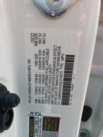 5J6RW2H5XML016979 Honda CR-V EX