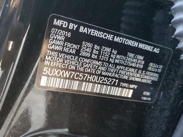 5UXXW7C57H0U25271 BMW X4 Xdrivem40i