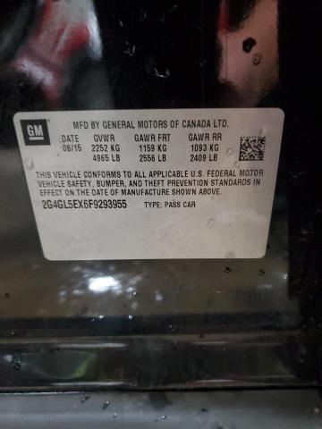 2G4GL5EX6F9293955 Buick Regal