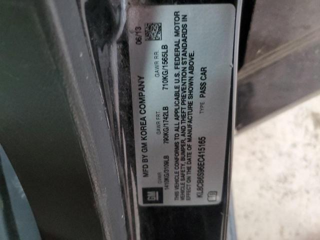 KL8CB6S96EC415165 Chevrolet SPARK LS