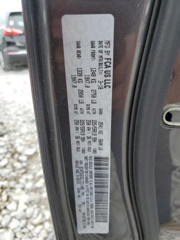 3C4PDDEG5JT311489 Dodge JOURNEY GT