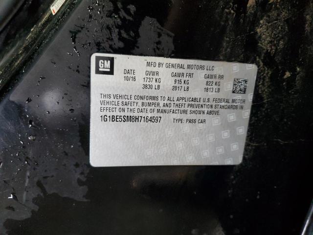 1G1BE5SM8H7164597 Chevrolet CRUZE LT