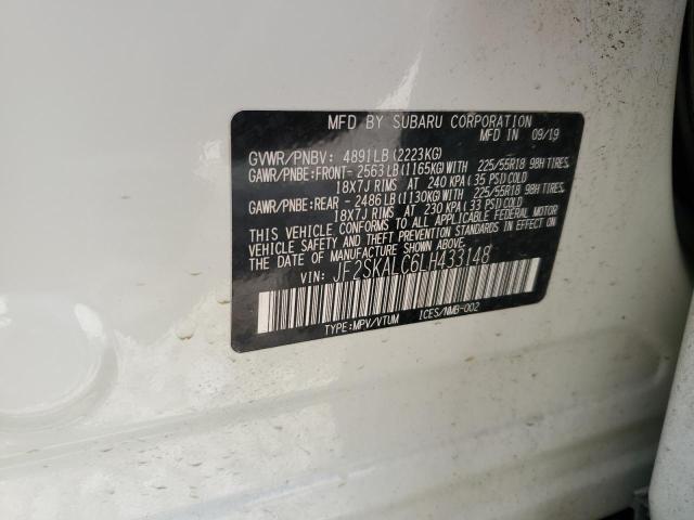 JF2SKALC6LH433148 Subaru FORESTER S