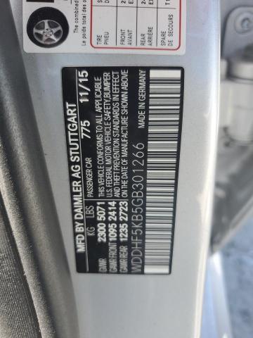 WDDHF5KB5GB301266 Mercedes-Benz E 350