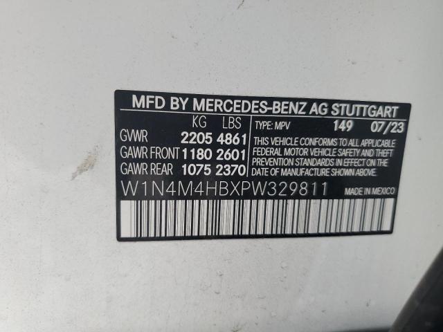 W1N4M4HBXPW329811 Mercedes-Benz Glb 250 4matic