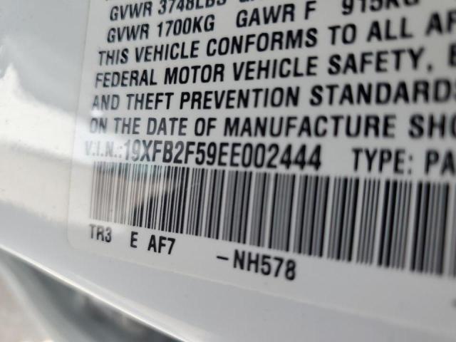 19XFB2F59EE002444 Honda Civic Lx