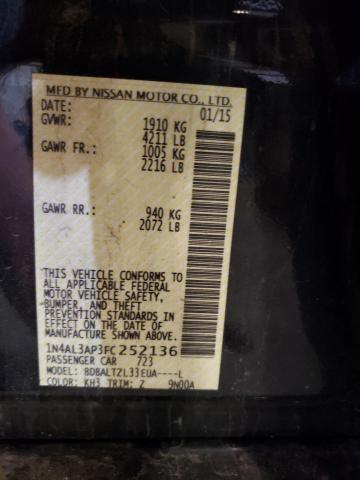 1N4AL3AP3FC252136 Nissan ALTIMA 2.5