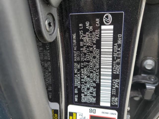 58AEA1C18RU038292 Lexus Es 300h Base