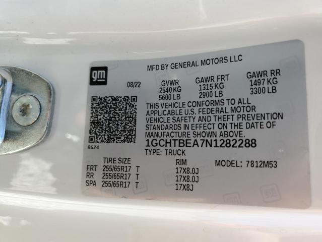 1GCHTBEA7N1282288 Chevrolet Colorado