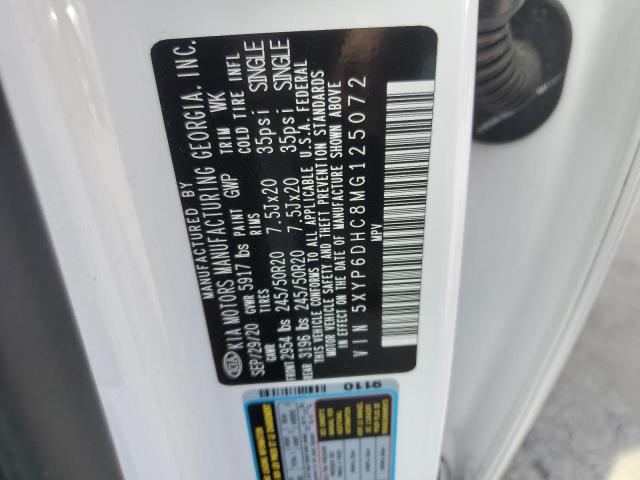 5XYP6DHC8MG125072 KIA Telluride S
