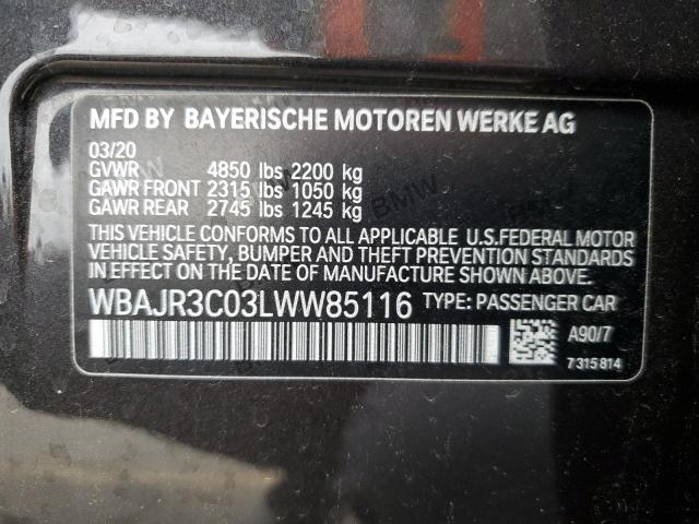 WBAJR3C03LWW85116 BMW 530 I