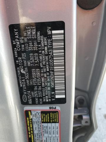 KM8SNDHF1EU087543 Hyundai Santa Fe Gls