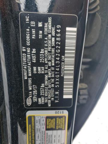 5XXGT4L34JG228649 KIA Optima Lx