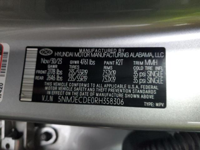 5NMJECDE0RH358306 Hyundai Tucson Limited