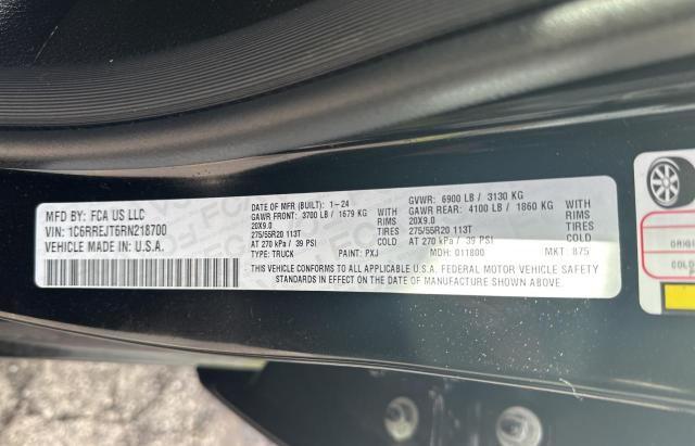 1C6RREJT6RN218700 RAM 1500 Laie