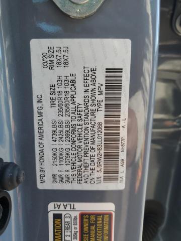 5J6RW2H83LL012068 Honda CR-V EXL