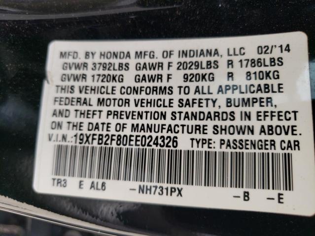 19XFB2F80EE024326 Honda CIVIC EX