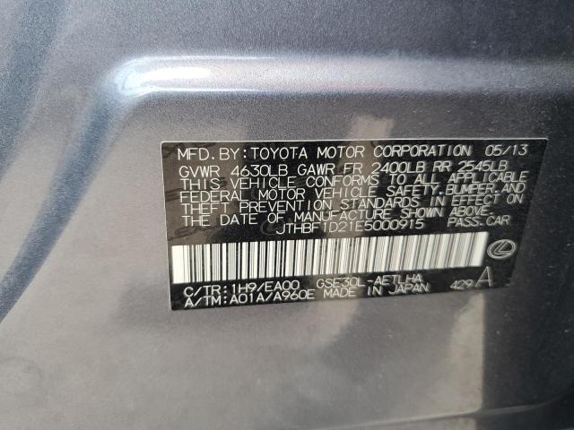 JTHBF1D21E5000915 Lexus IS 250
