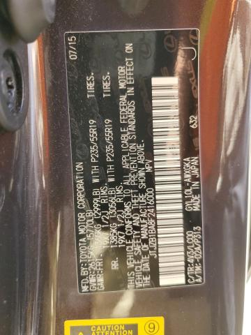 JTJZB1BA8F2416000 Lexus RX 450H