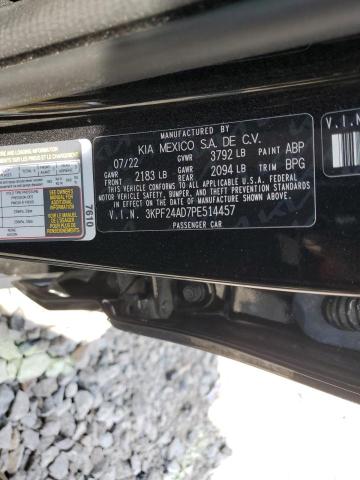 3KPF24AD7PE514457 KIA FORTE LX