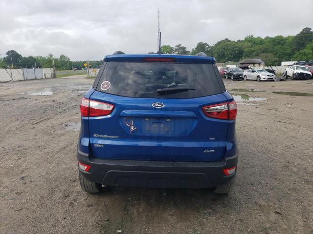 MAJ6S3GL7LC327588 Ford Ecosport Se