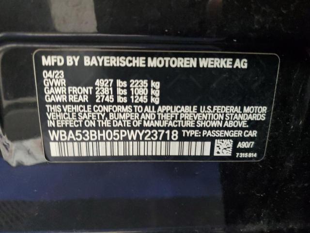 WBA53BH05PWY23718 BMW 530 I