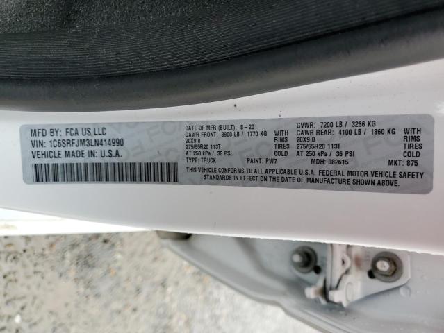 1C6SRFJM3LN414990 RAM 1500 Laie