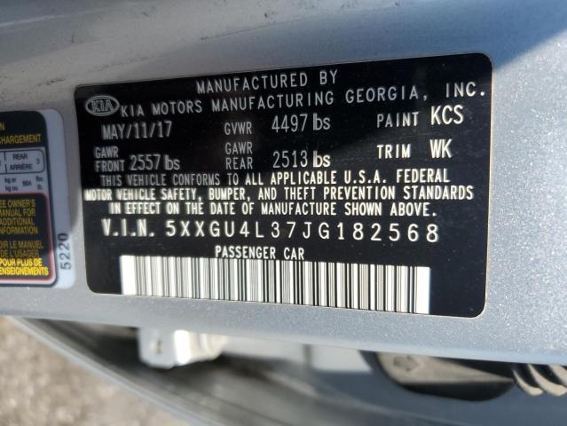 5XXGU4L37JG182568 KIA OPTIMA EX