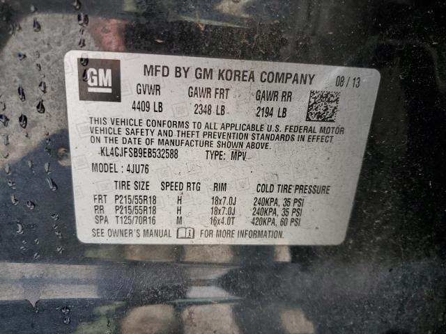 KL4CJFSB9EB532588 Buick Encore Convenience