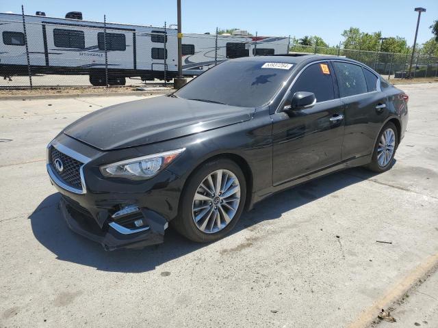 53937284 :رقم المزاد ، JN1EV7BP2MM705846 vin ، 2021 Infiniti Q50 Luxe مزاد بيع