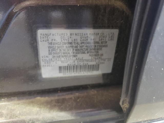 3N1AB7AP8EL670931 Nissan SENTRA S