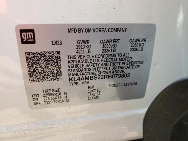 KL4AMBS22RB079802 Buick Encore Gx Preferred