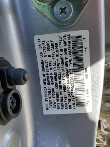 19XFB2F5XEE030155 Honda Civic Lx