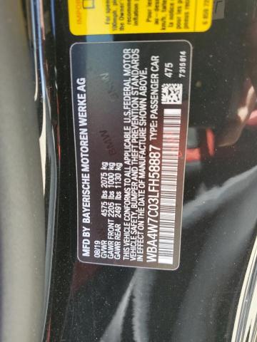 WBA4W7C03LFH58887 BMW 440I