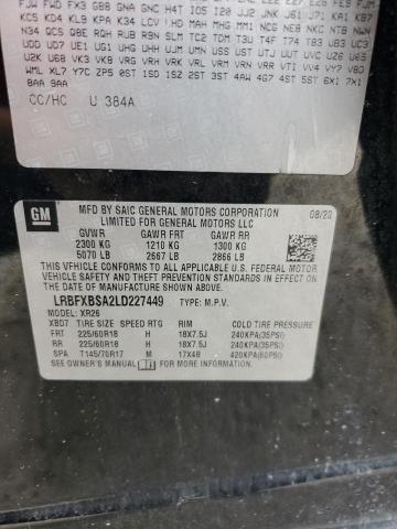 LRBFXBSA2LD227449 Buick Envision Preferred