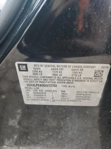 2GKALPEK6G6272783 GMC Terrain Slt