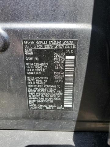 KNMAT2MV3FP587212 Nissan ROGUE S