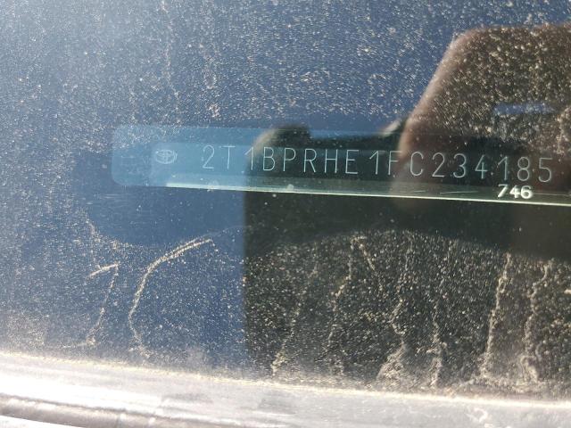 2T1BPRHE1FC234185 Toyota Corolla Eco