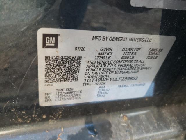 1GT49WEY0LF299953 GMC Sierra K3500 Denali