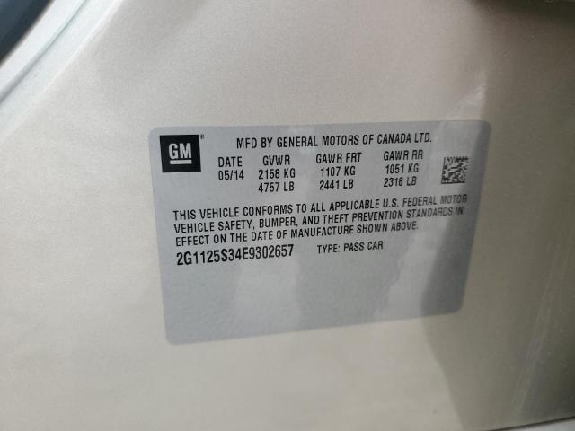 2G1125S34E9302657 Chevrolet IMPALA LT