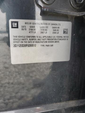 2G1125S38F9289512 Chevrolet IMPALA LT