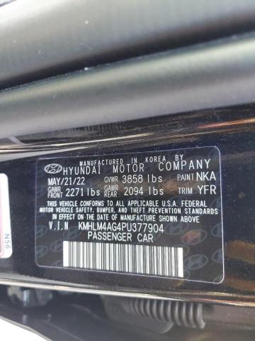 KMHLM4AG4PU377904 Hyundai ELANTRA SEL
