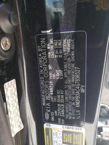 KNDPB3AC4G7836527 KIA Sportage Lx