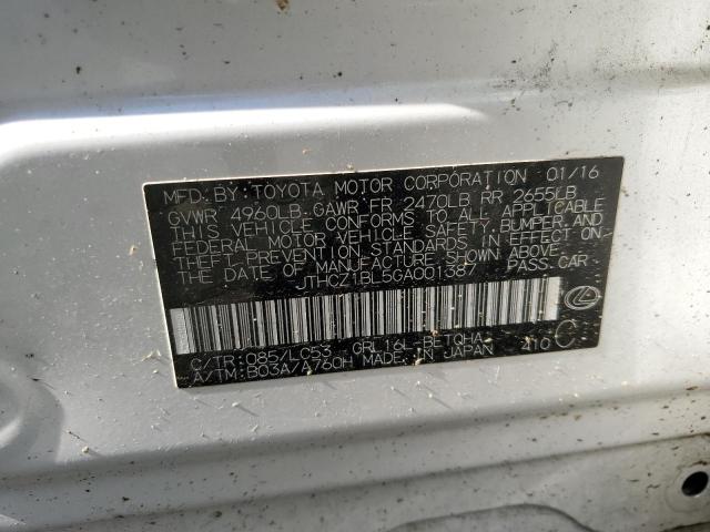 JTHCZ1BL5GA001387 Lexus GS 350