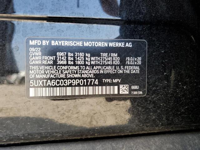 5UXTA6C03P9P01774 BMW X5 Xdrive45e