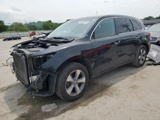 53624374 :رقم المزاد ، 5FRYD3H24EB004848 vin ، 2014 Acura Mdx مزاد بيع