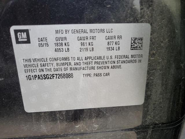 1G1PA5SG2F7268088 Chevrolet CRUZE LS