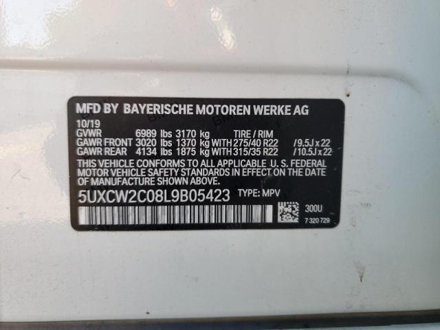 5UXCW2C08L9B05423 BMW X7 Xdrive40i