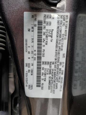 1FADP3K27EL259092 Ford FOCUS SE